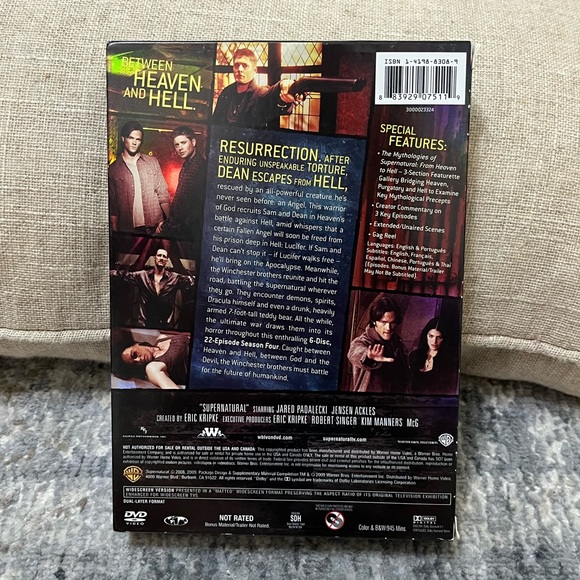 Supernatural: The Complete Fourth Season (DVD) - Picture 2 of 8